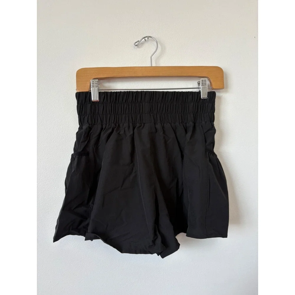 FireSwan High-Waisted Athletic Shorts – Black – Size Small – NWT - Picture 2 of 4